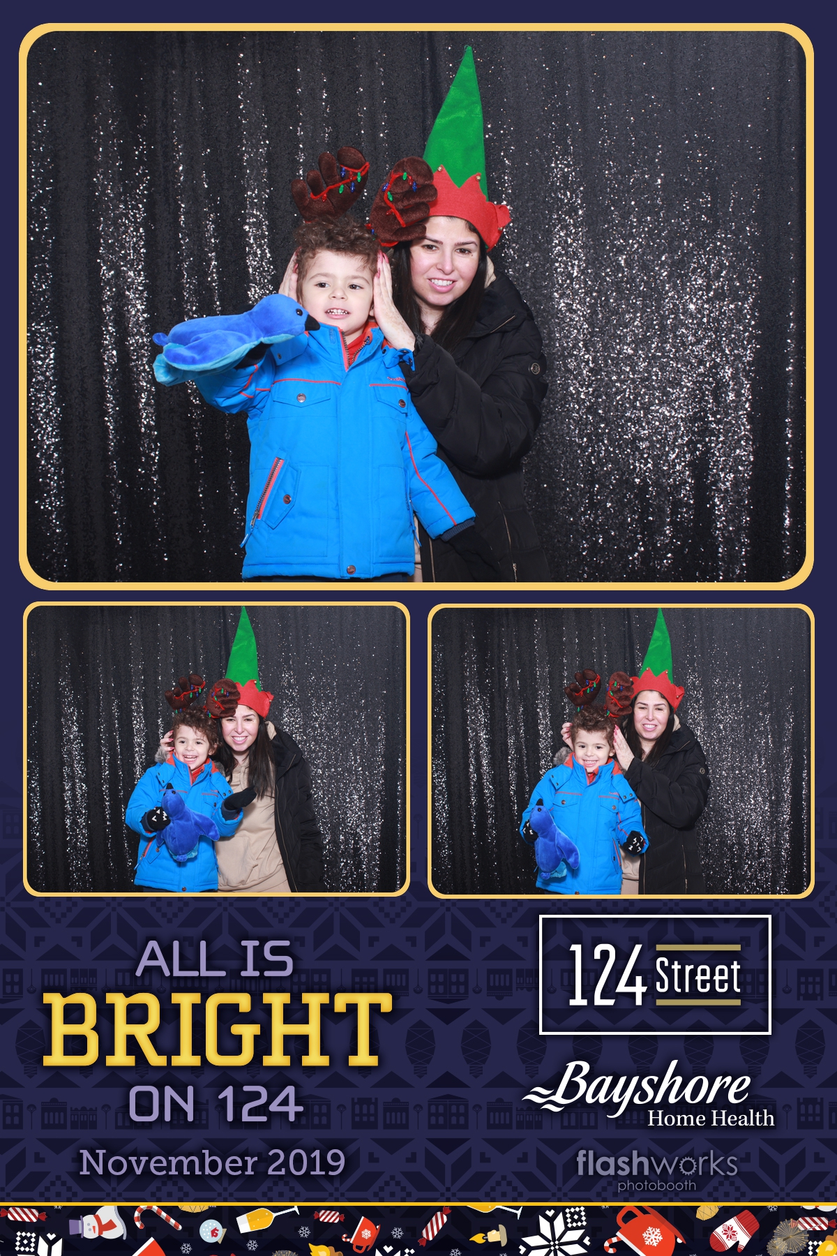 All Is Bright on 124th Street 2019 | View more photos from the event at gallery.flashworksphotobooth.com/u/FlashworksPhotoboothInc/All-Is-Bright-on-124th-Street-2019